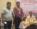 Karkala: Rotary Club – Belman confers Top Teacher Award to headmaster Chandrashekar Rao